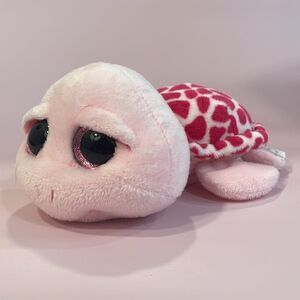 Shellby the Pink Spotter Turtle Original Ty Beanie Boos 6” Excellent Condition